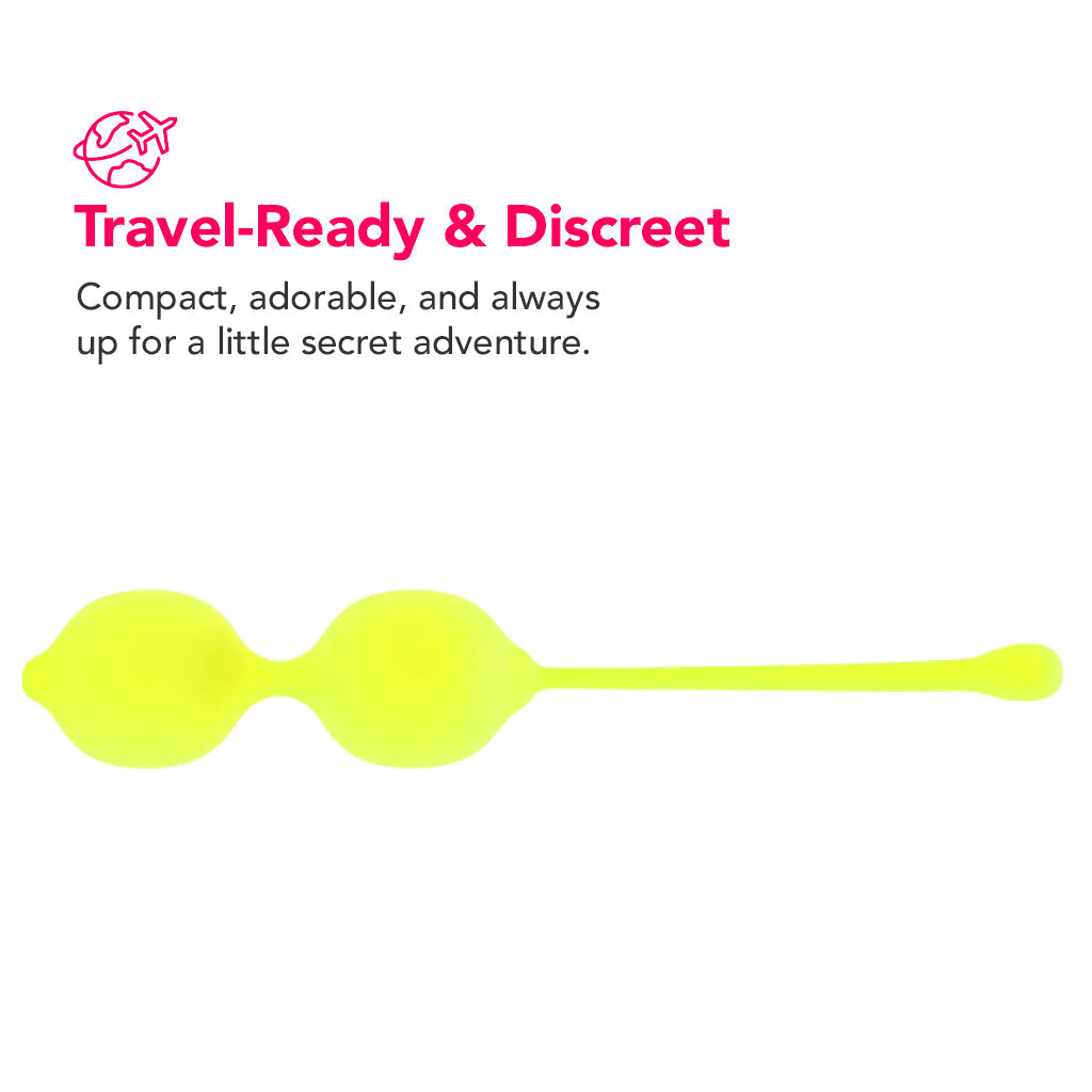 Lemon Squeeze.Relax.Repeat Kegel Dual Training Set Kegel, Ben Wa and Pelvic Health Tools