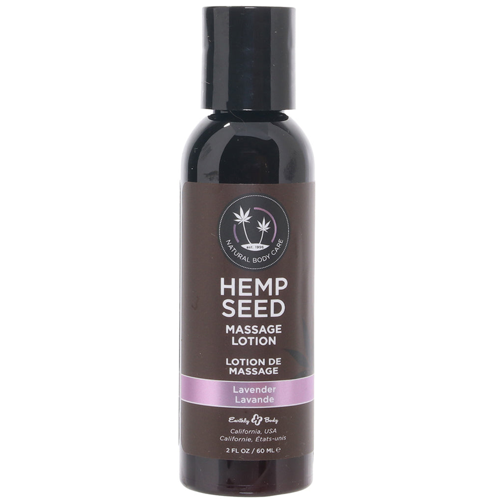 Hemp Seed Massage Lotion 2oz/60ml in Lavender Sensual Love > Massage