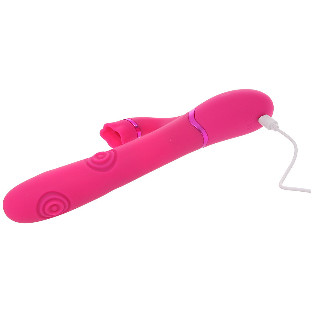 Dolce Vive Fiore Air Wave Tapping Rabbit Vibe Vibrators > Rabbit Vibrators