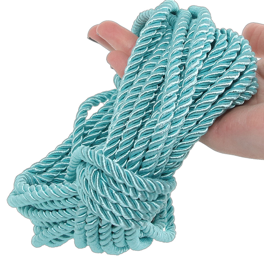 Ouch! 32.8'/10m Bondage Rope in Blue Bondage and Fetish > Restraints
