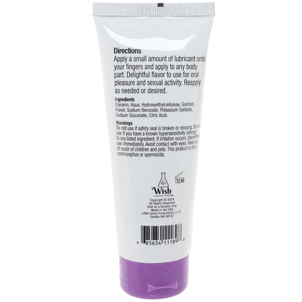Smack Tarts Flavoured Lube 4oz/118ml in Grape Lubes and Lotions > Flavored Sex Lubes