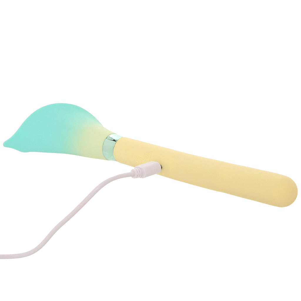 Vala Fiercely Powerful Silicone Flower Vibe in Yellow Vibrators > Clitoral Stimulators