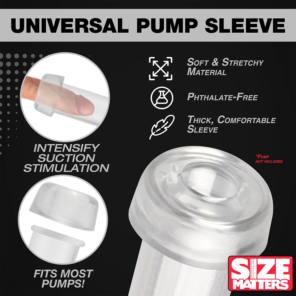 Size Matters Universal Pump Sleeve Male Enhancement > Penis Pumps