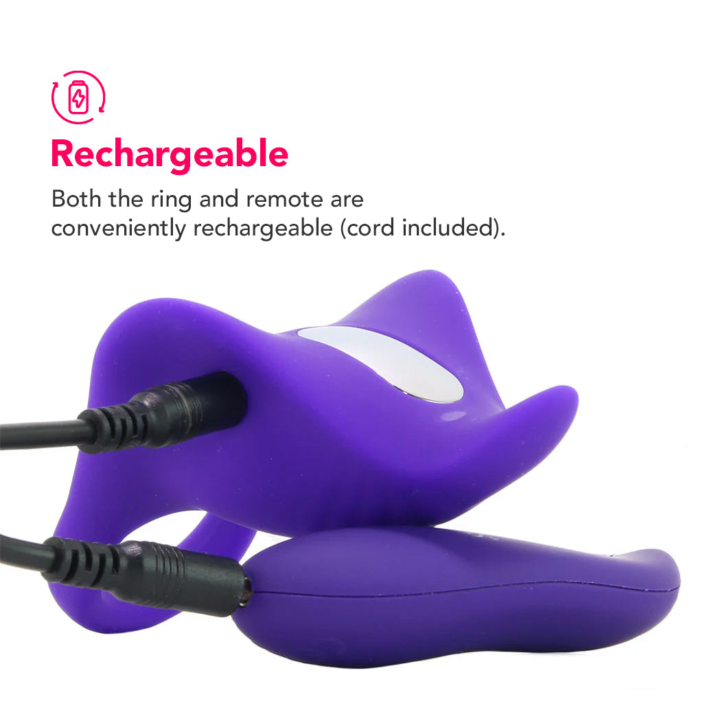 Silicone Remote Orgasm Vibrating Cock Ring Cock Rings