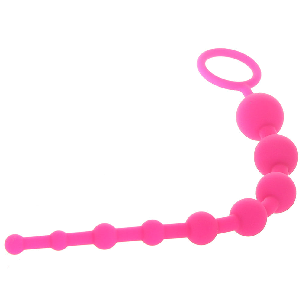 All About Anal Seamless Anal Beads in Pink Anal Sex Toys > Anal Beads