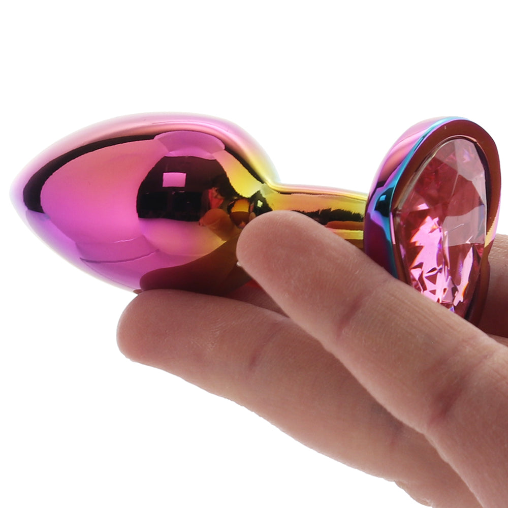 Gemsations Heart Gem Aluminum Anal Training Set Anal Sex Toys > Butt Plugs