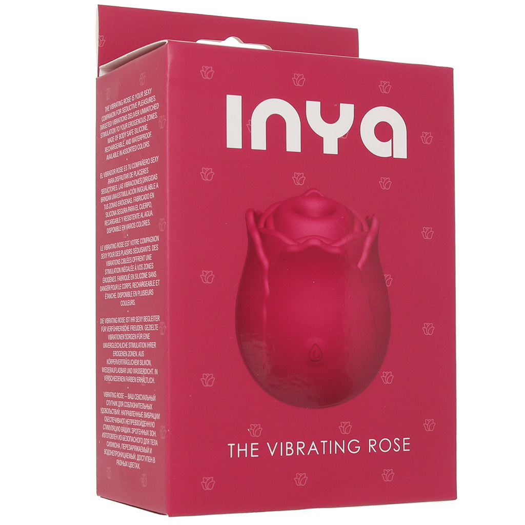 Inya The Vibrating Rose in Red Vibrators > Clitoral Stimulators