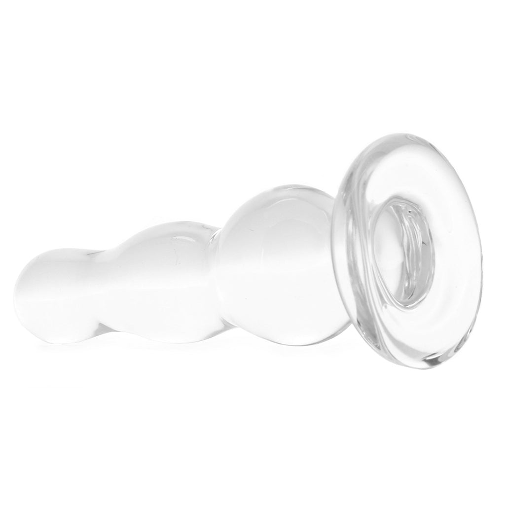 gläs 4 Inch Glass Butt Plug Anal Sex Toys > Butt Plugs