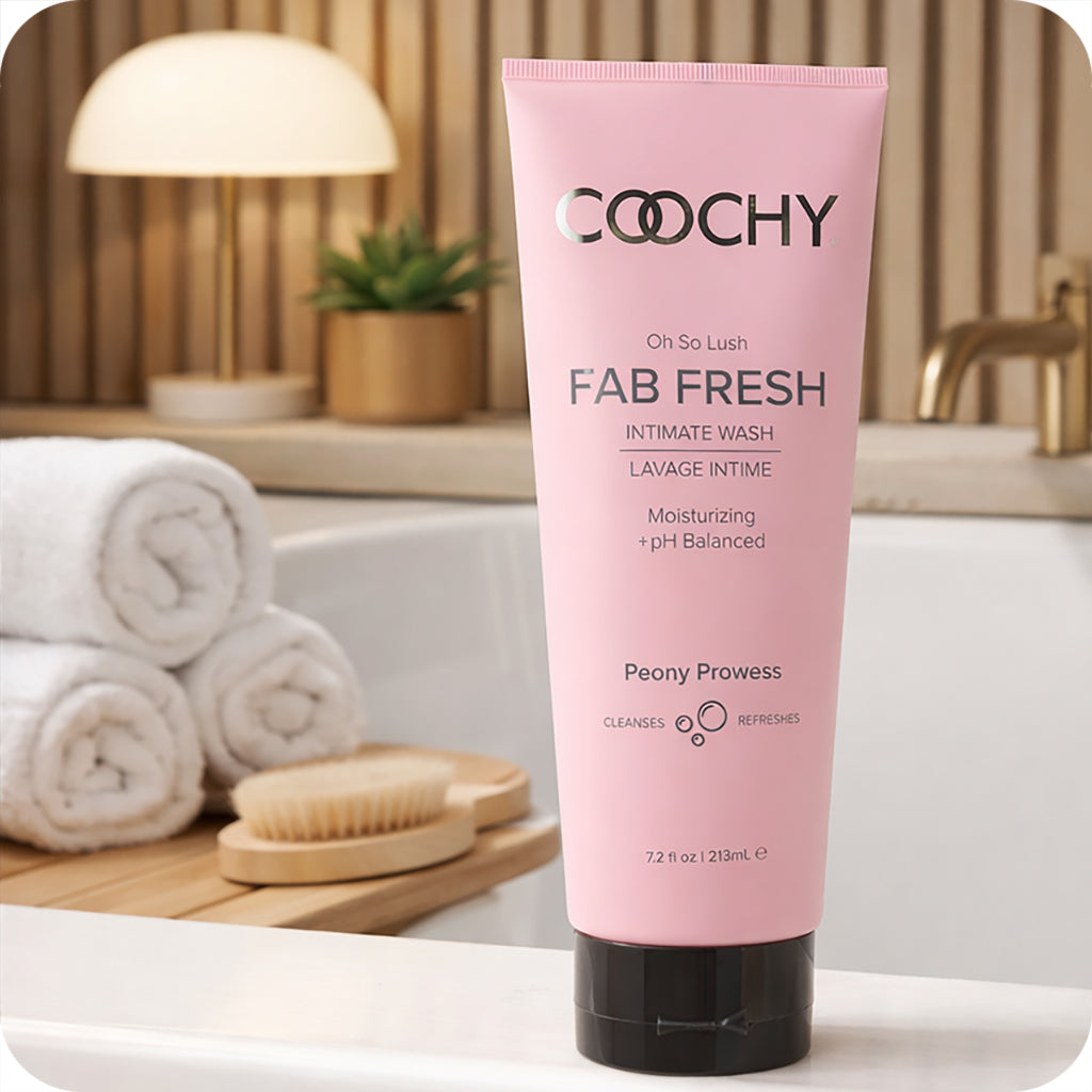 Coochy Fab Fresh Intimate Wash 7.2oz/213ml in Peony Prowess Lubes and Lotions > Hair & Skincare