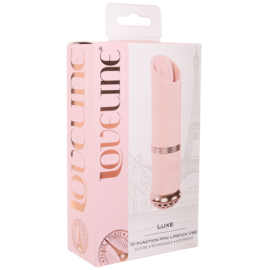 Loveline Luxe Mini Lipstick Vibe Vibrators > Clitoral Stimulators