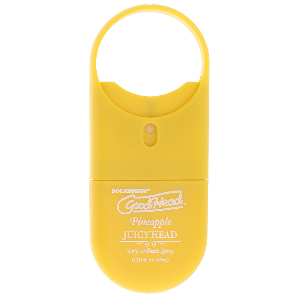 GoodHead Juicy Head Dry Mouth Spray To-Go in Pineapple Lubes and Lotions > Flavored Sex Lubes