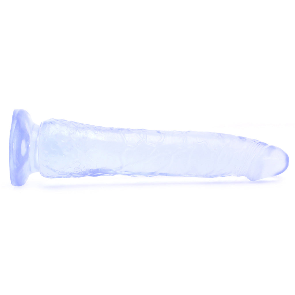 Basix Slim 7 Inch Dildo in Clear Dildo Sex Toys > Realistic Dildos