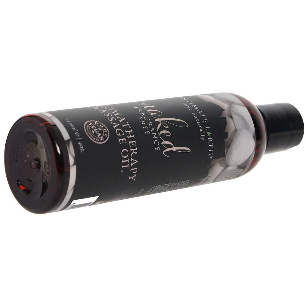 Naked Massage Oil 4oz/120ml in Fragrance Free Sensual Love > Massage