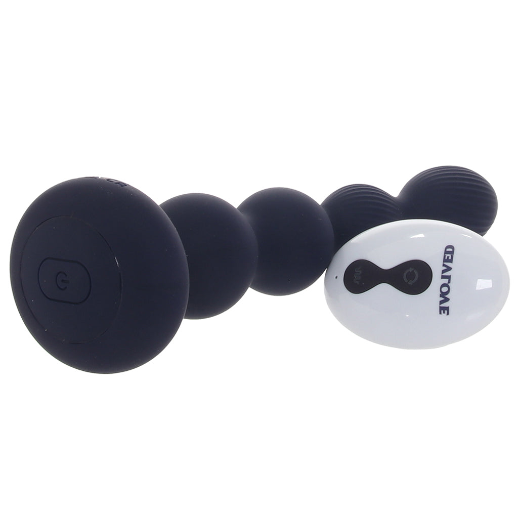 Pleasure Orbit Rotating Beaded Anal Vibe Anal Sex Toys > Anal Vibrators