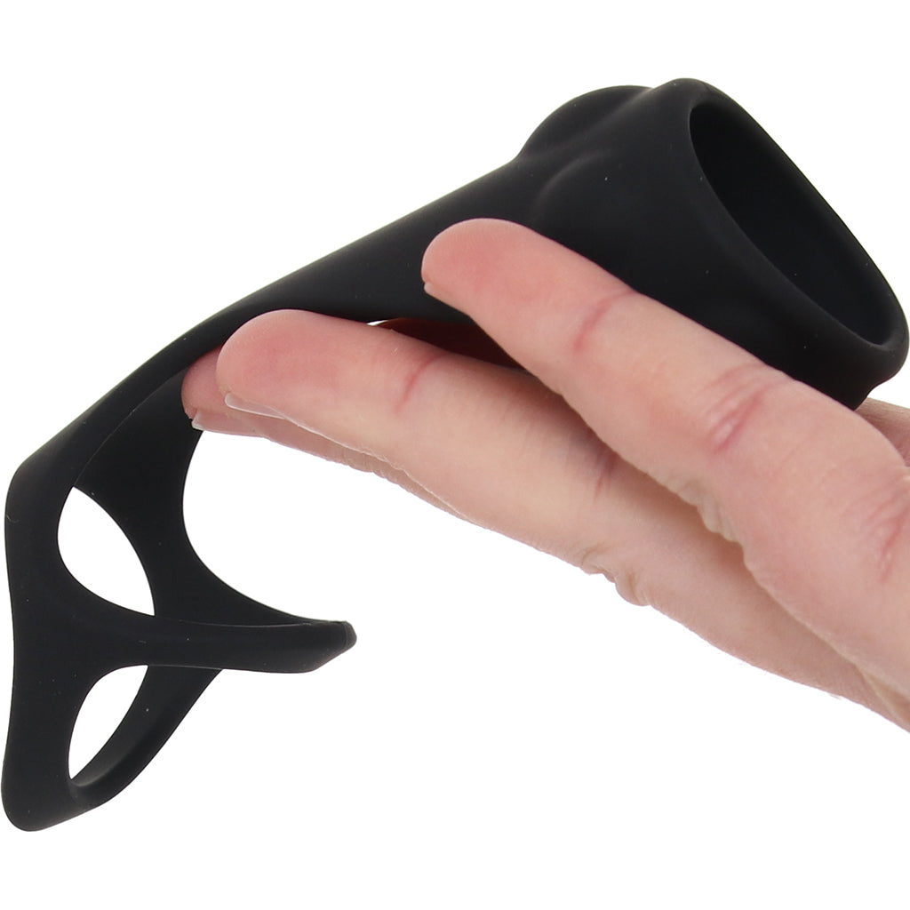 Enhancer Textured Cock Strap & Ball Stretcher Male Enhancement > Extenders and Sleeves