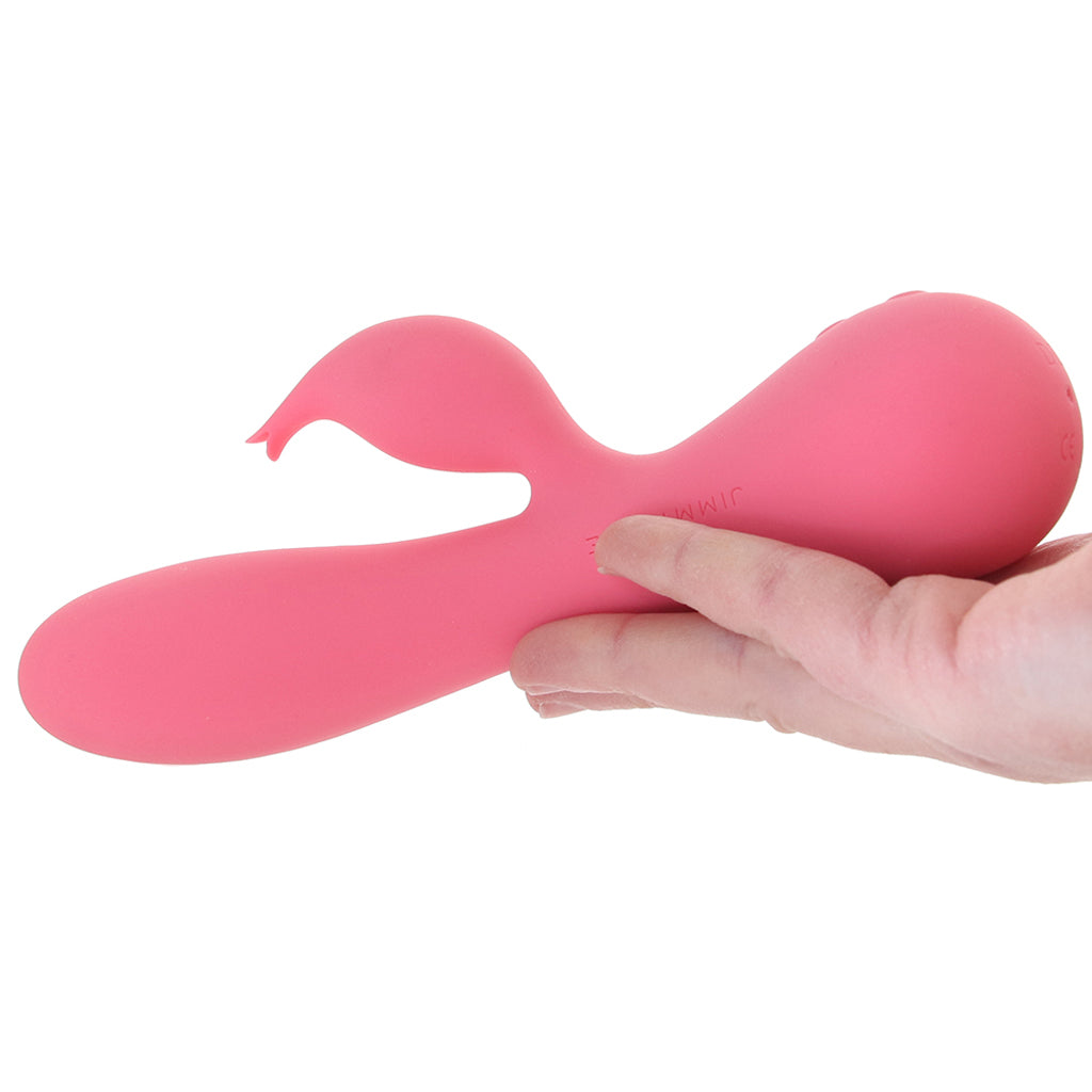 Glo Rabbit Silicone Heating Vibe in Pink Vibrators > Rabbit Vibrators