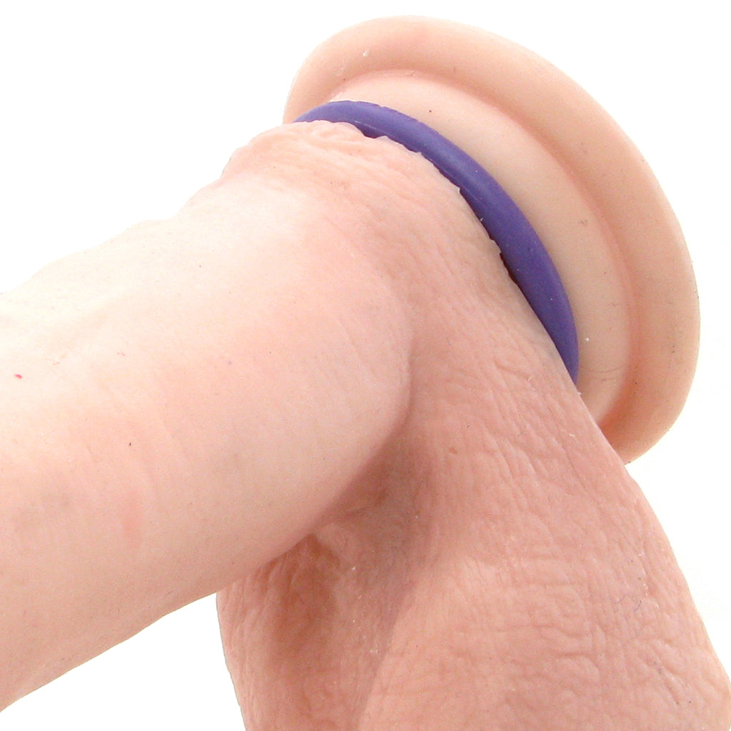 Rubber 1.25 Inch C-Ring 5 Pack in Rainbow Cock Rings