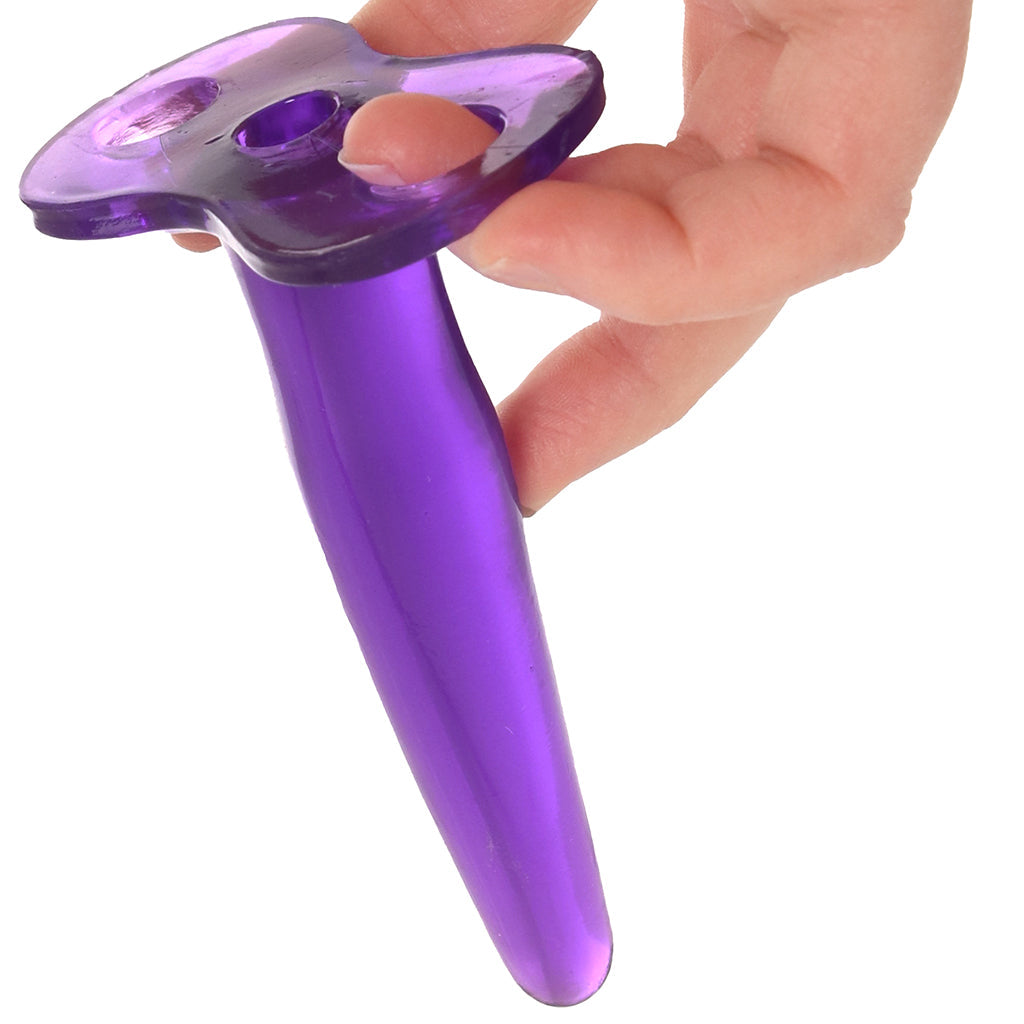 Silicone Tee Probe in Purple Anal Sex Toys > Butt Plugs