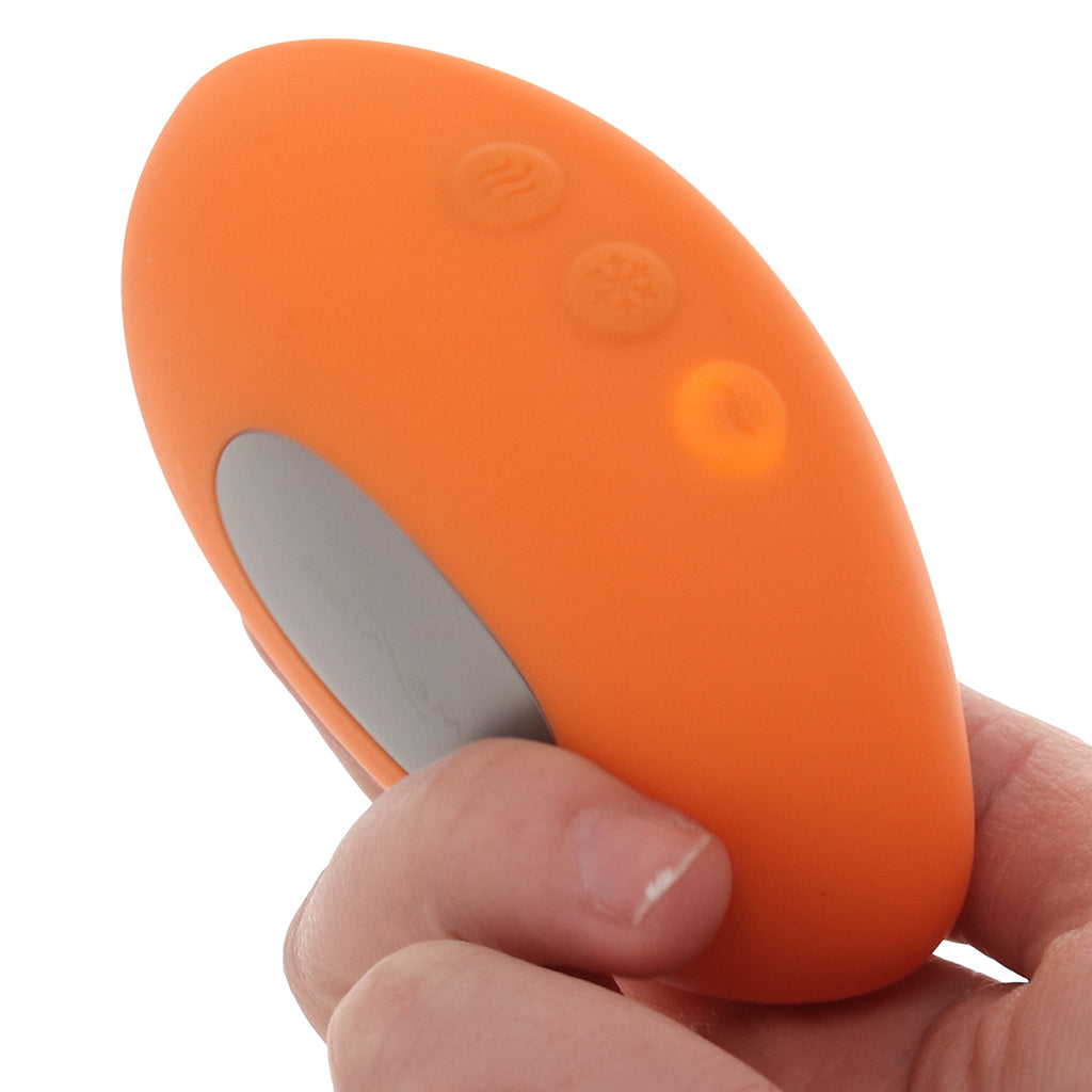 We-Vibe Temp Temperature Play Vibe in Tangerine Vibrators > Clitoral Stimulators