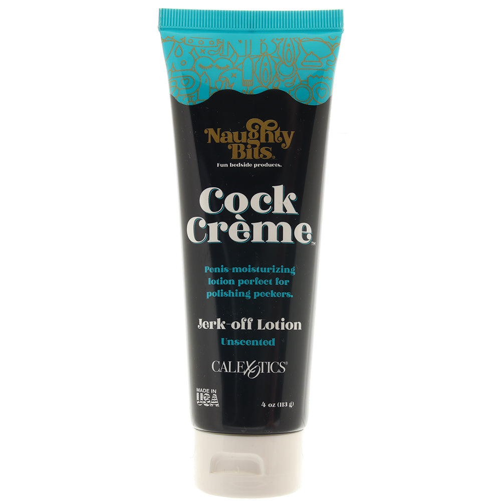 Naughty Bits Cock Créme in 4oz/120ml Lubes and Lotions > Oil Based Sex Lubes