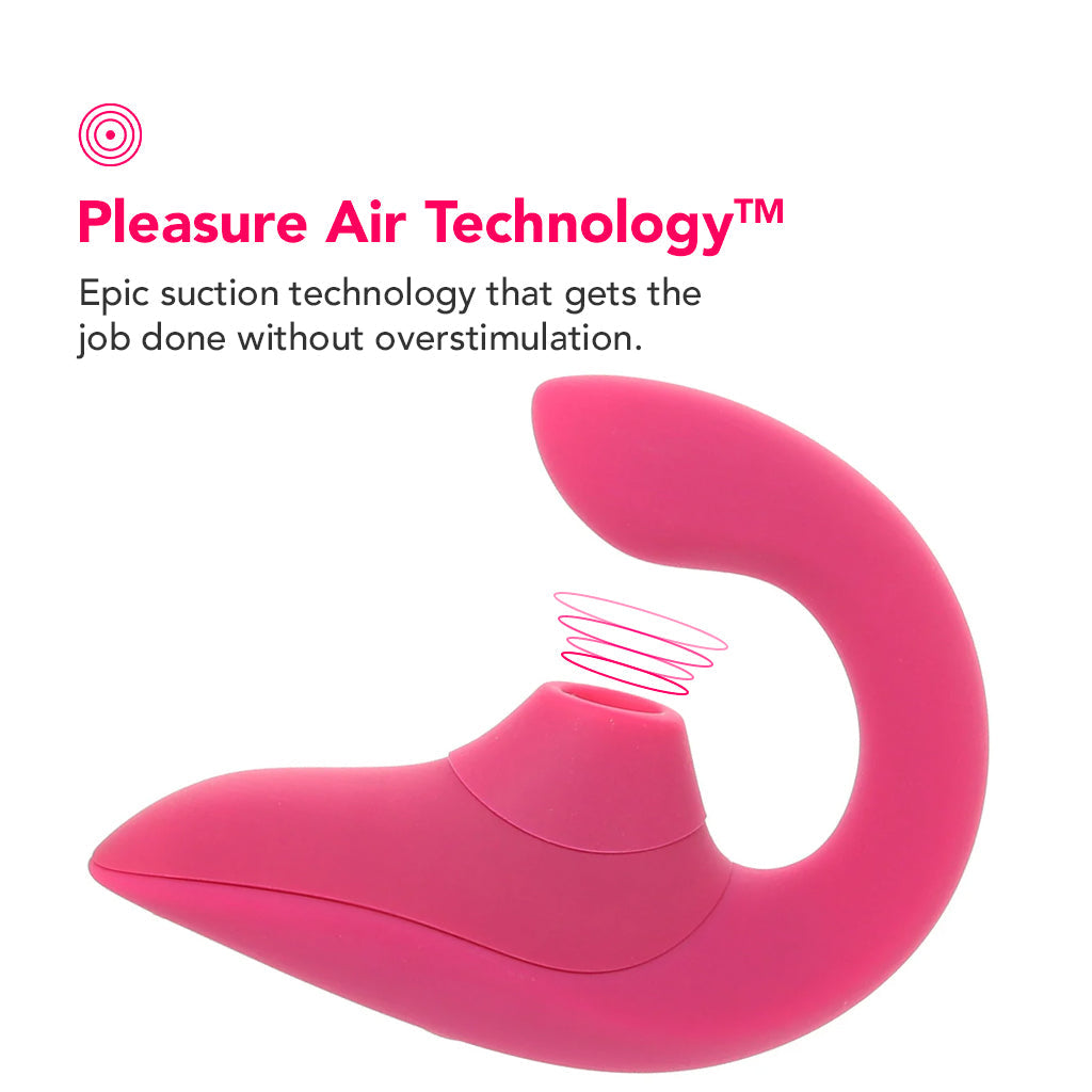 Womanizer Blend Dual Stimulator in Pink Vibrators > G-Spot Vibrators