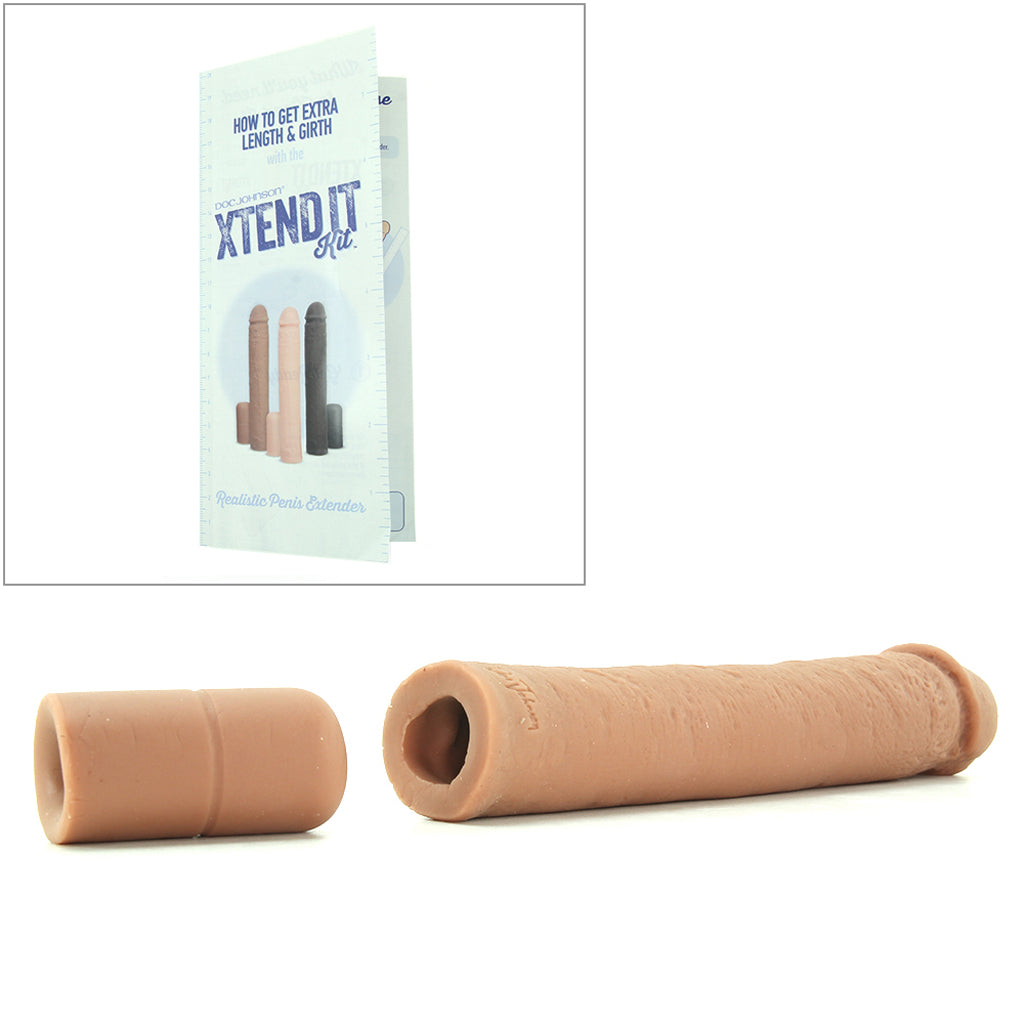 XTend It Kit Realistic Penis Extender in Brown Male Enhancement > Extenders and Sleeves