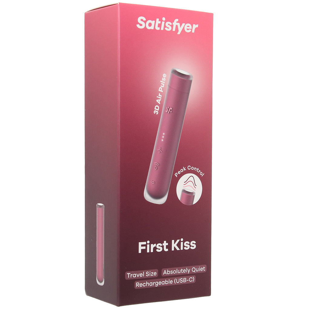 Satisfyer First Kiss Air Pulse Stimulator Vibrators > Clitoral Stimulators