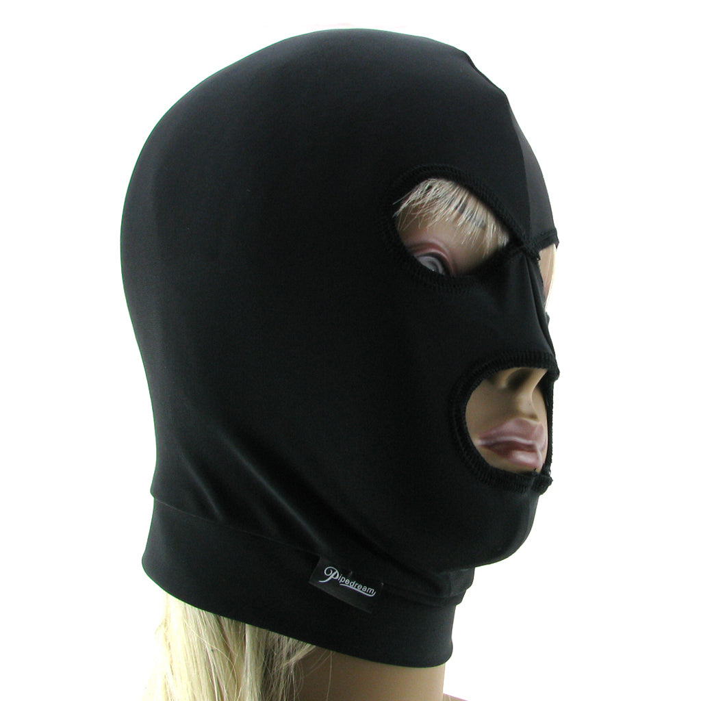 Fetish Fantasy Spandex 3 Hole Hood Bondage and Fetish > Pleasure Masks and Dress Up Play