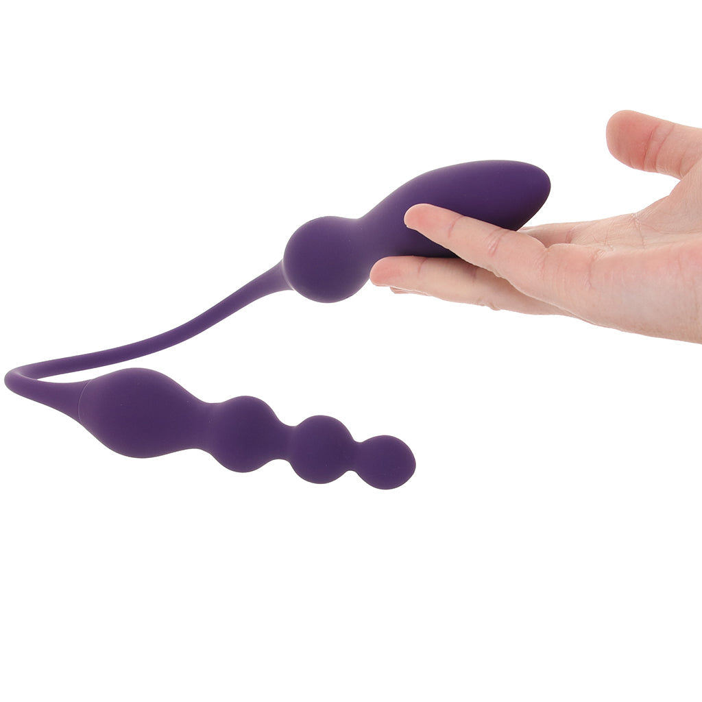 Playboy This & That Dual Ended Vibe Vibrators > Double Penetration