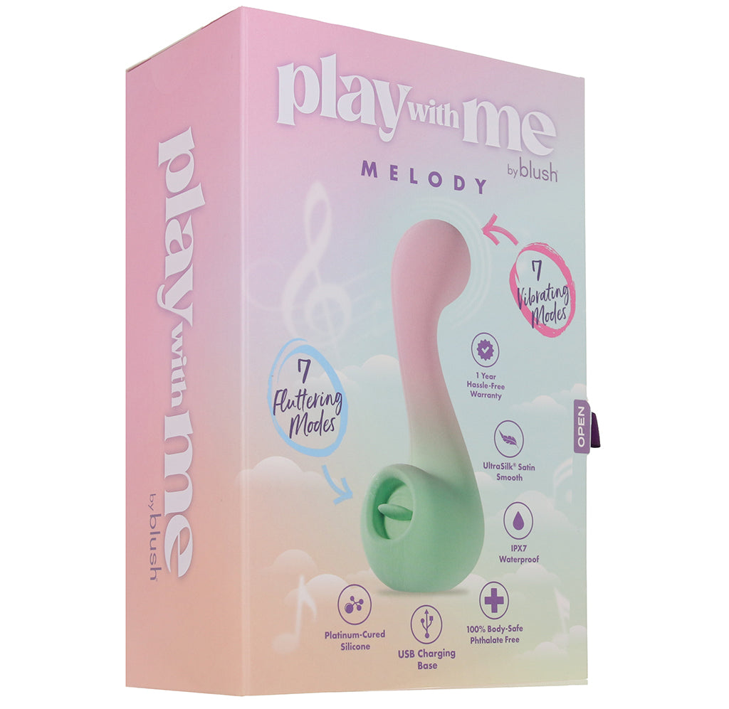 Play With Me Melody Dual Ended Vibe Vibrators > G-Spot Vibrators