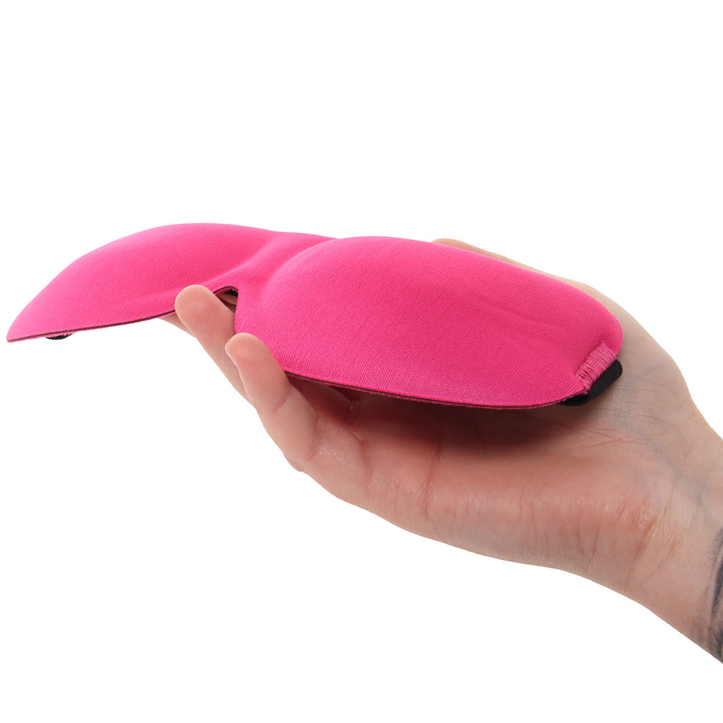 Ouch! 3D Blindfold in Pink Bondage and Fetish > Pleasure Masks and Dress Up Play