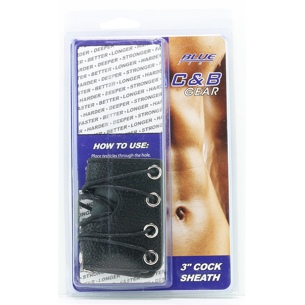 Blue Line 3 Inch Cock Sheath Bondage and Fetish > Cock and Ball Devices