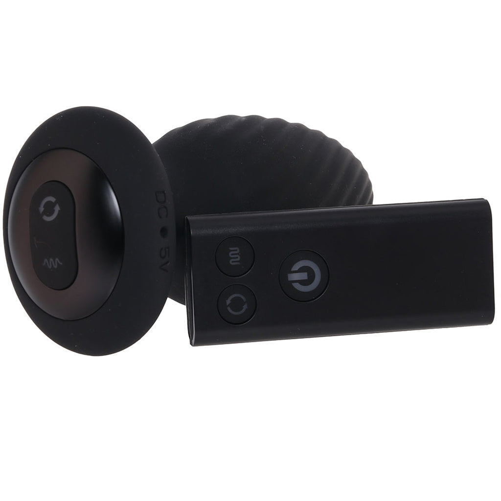 Tornado Remote Rotating Butt Plug Vibe Anal Sex Toys > Butt Plugs