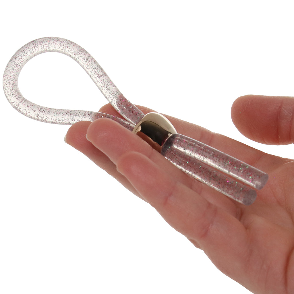 Adjustable Sparkly Loop Enhancer Cock Rings