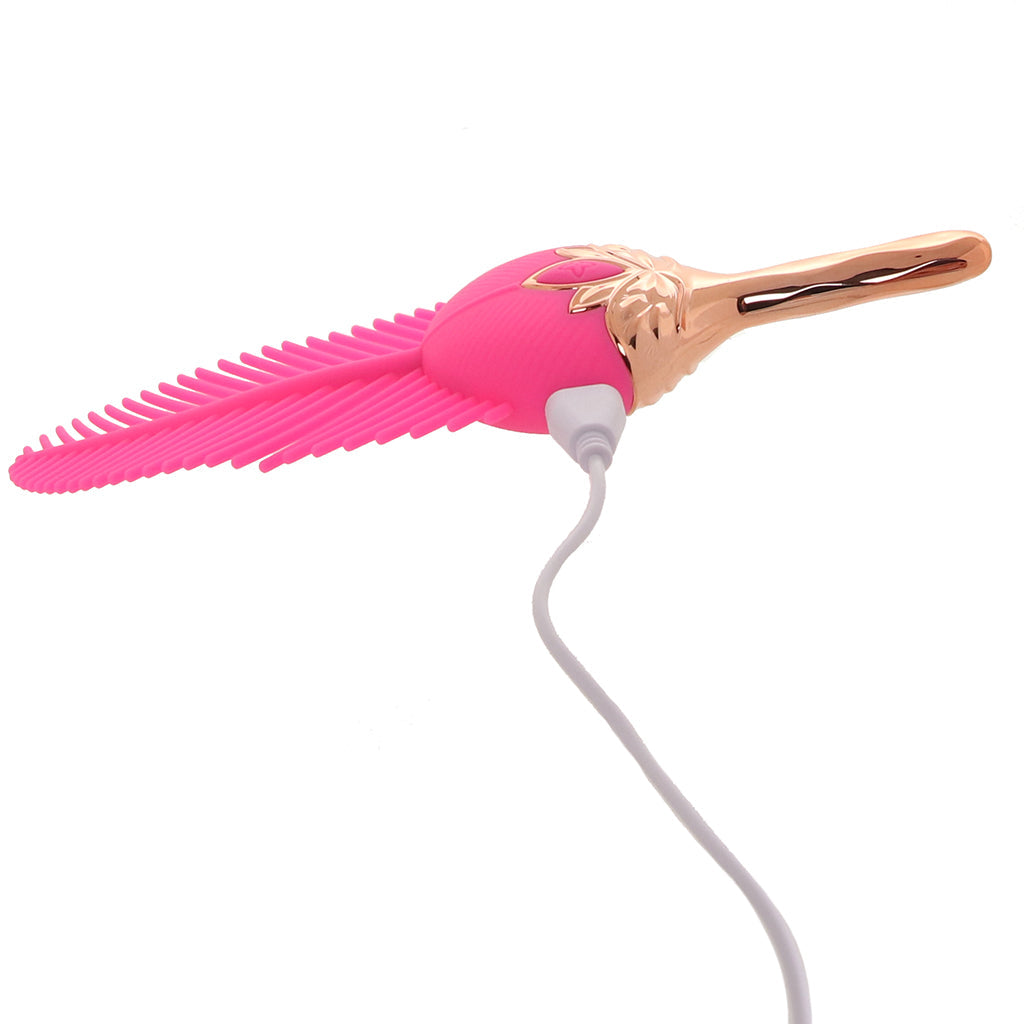 Rayne Silicone Feather Vibe Vibrators > Clitoral Stimulators