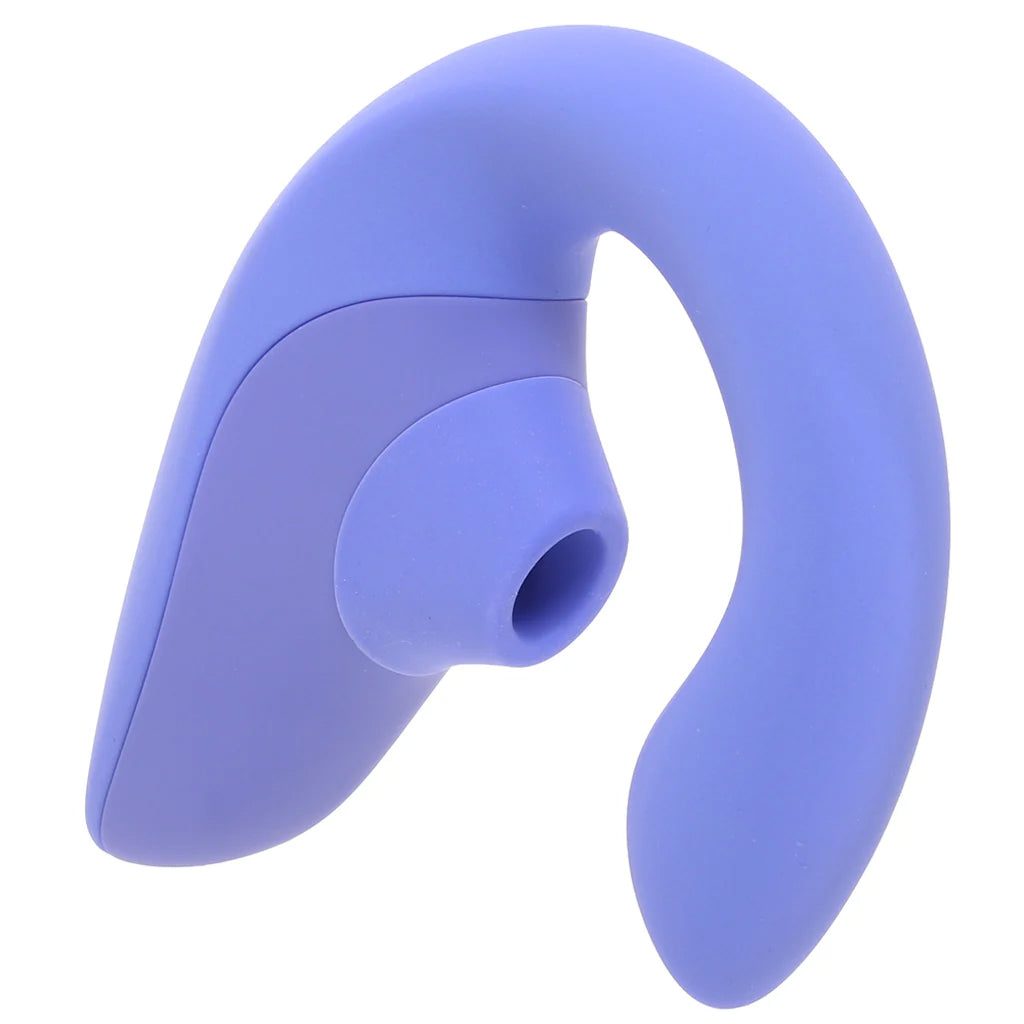 Womanizer Blend Dual Stimulator in Blue Vibrators > G-Spot Vibrators