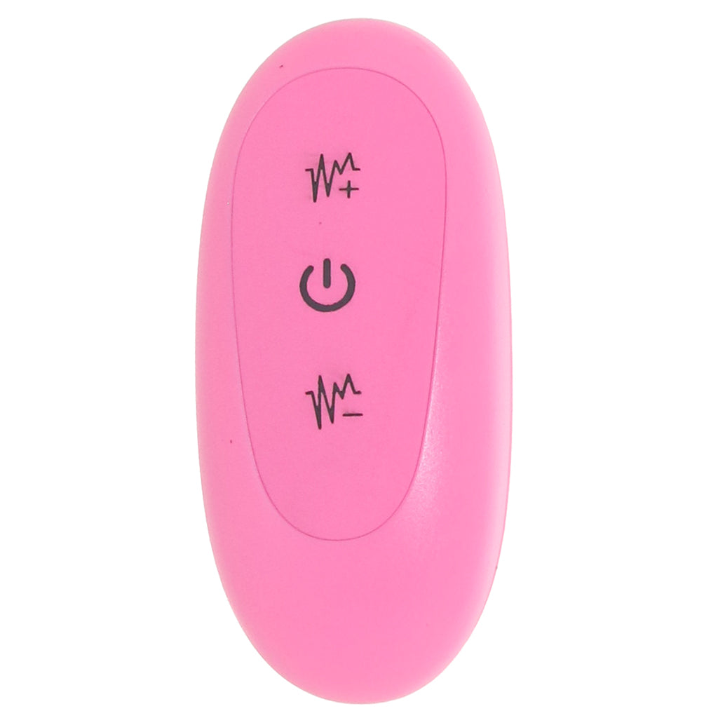 Colours 5 Inch Ribbed Remote Vibe in Pink Vibrators > G-Spot Vibrators
