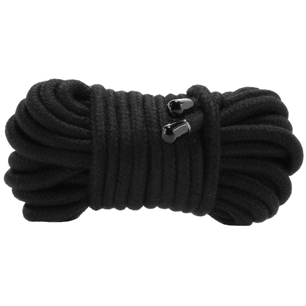 Ouch! Soft Japanese Rope 10 Meters in Black Bondage and Fetish > Restraints
