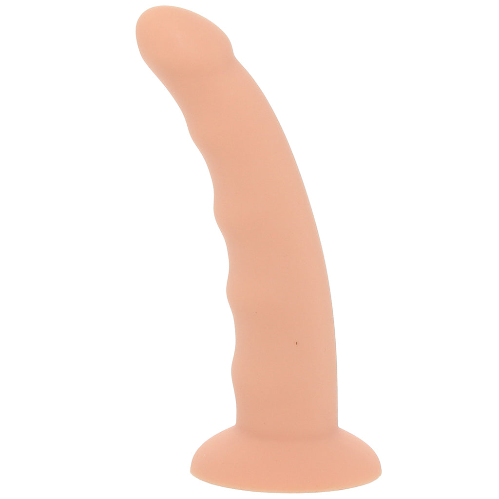 PinkCherry Premium 6.5 Inch Light Silicone Wavy Dildo Dildo Sex Toys > G-Spot Dildos