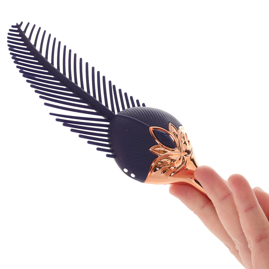 Master Series The Tickler Silicone Feather Vibe Vibrators > Clitoral Stimulators