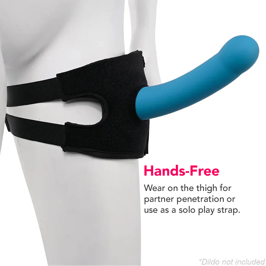 Pivot Forced-O Thigh Strap Dildo Sex Toys > Strap-On and Harnesses