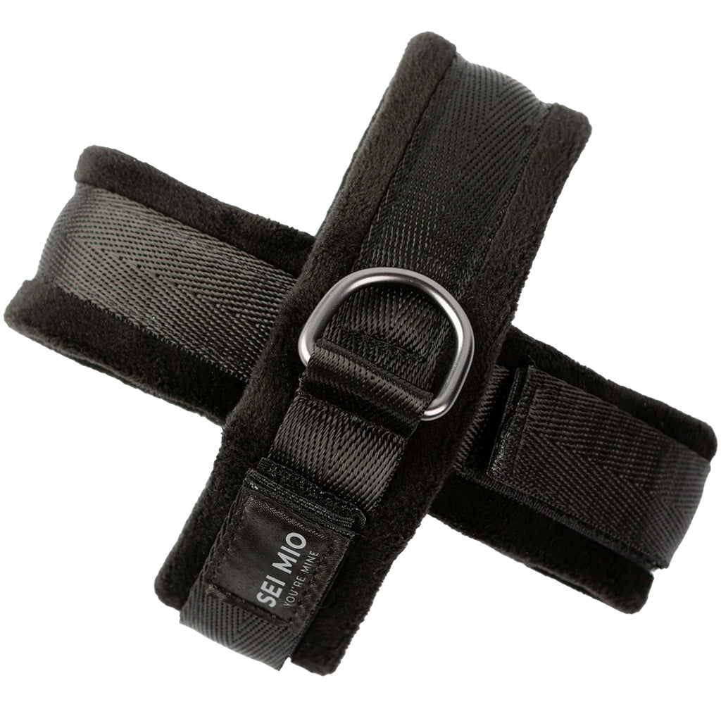Sei Mio Cross Purposes Cuff Restraints Bondage and Fetish > Wrist and Ankle Cuffs