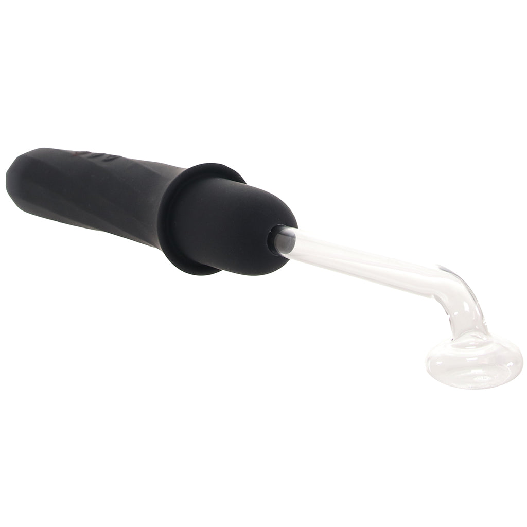 Master Series Elektra Rechargeable E-Stim Wand in Black Bondage and Fetish > Electro Stim