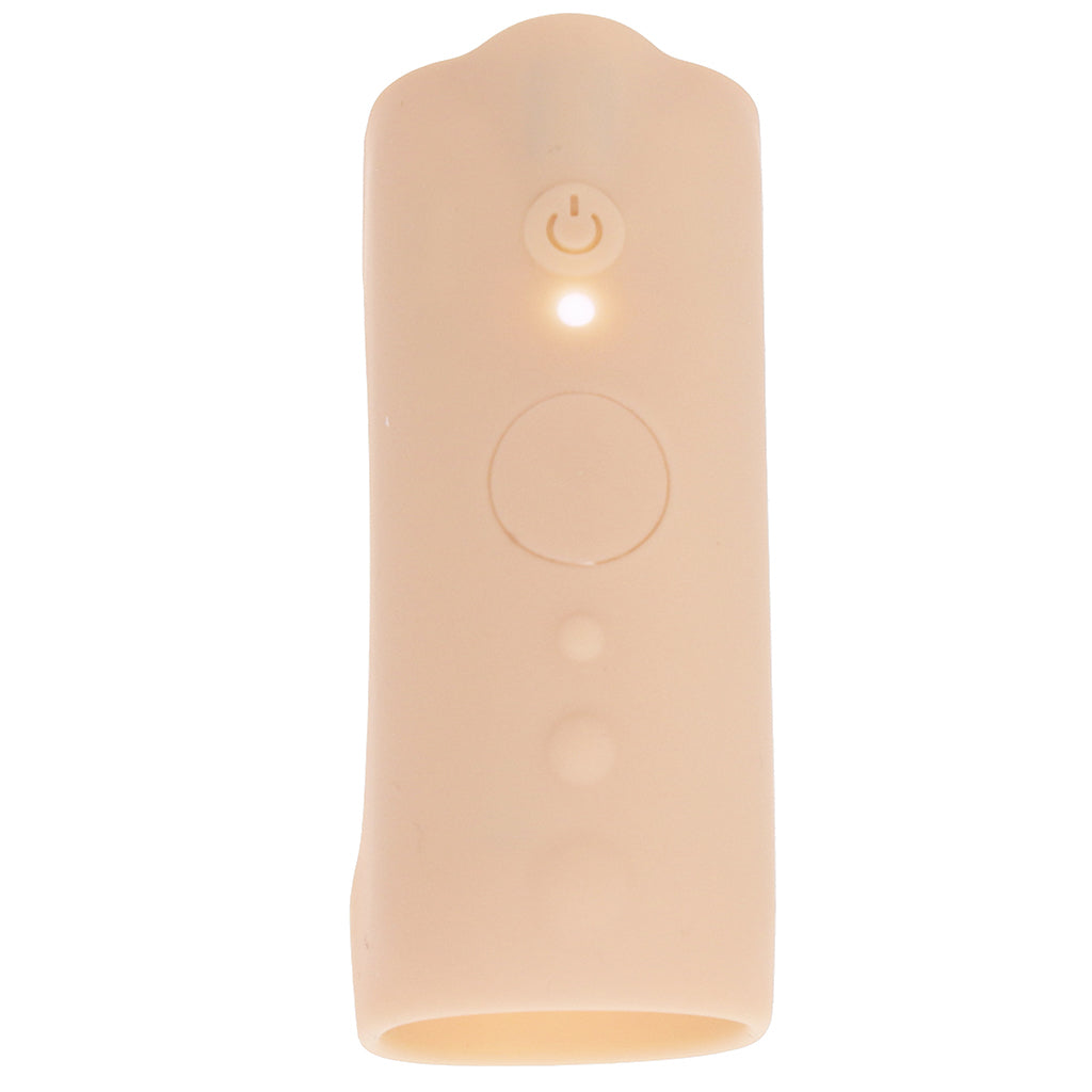 Jock Vibrating Silicone Penis Sleeve in Light Male Enhancement > Extenders and Sleeves