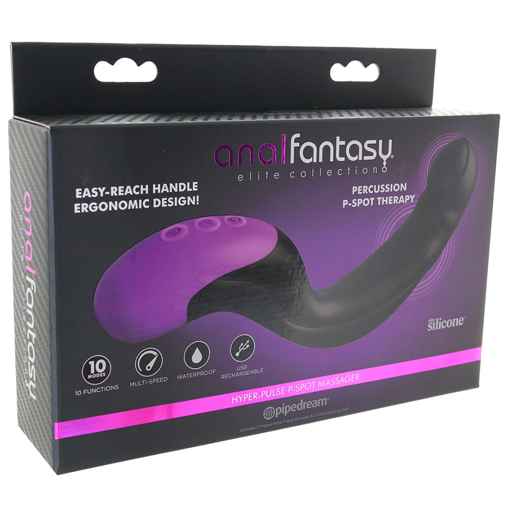 Anal Fantasy Elite Hyper-Pulse P-Spot Massager Anal Sex Toys > Prostate Massagers