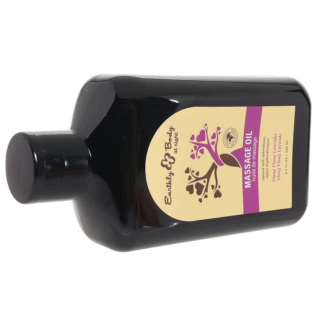 At Night Massage Oil 8.4oz/250ml in Ylang-Ylang Lavender Lubes and Lotions > Erotic Massage Oils