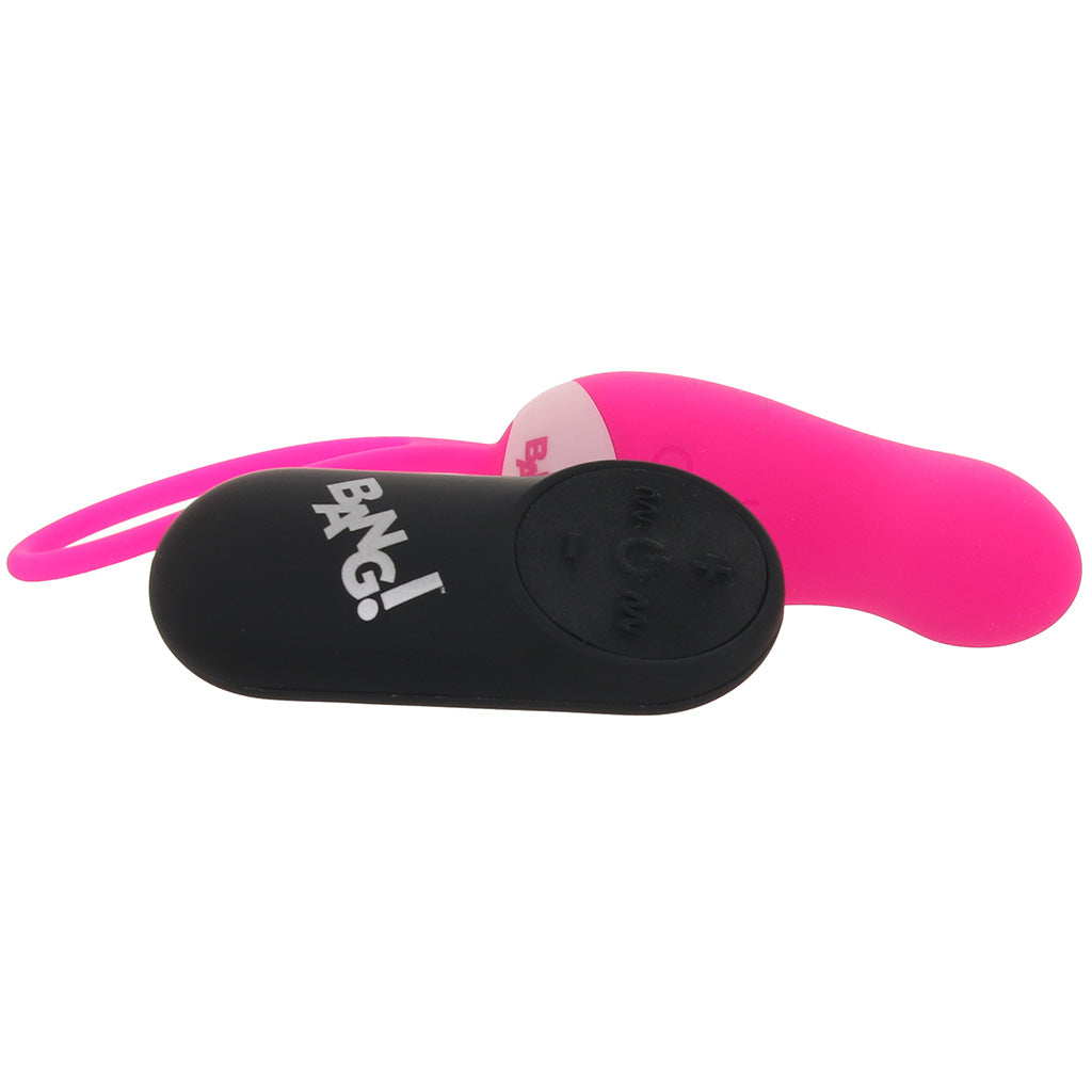 Bang! Silicone Mini Vibe with Remote in Pink Vibrators > Bullet and Egg Vibrators