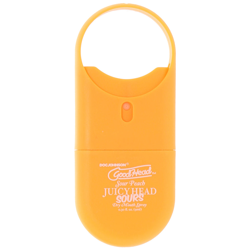 GoodHead Juicy Head Sours Spray To-Go in Peach Lubes and Lotions > Flavored Sex Lubes
