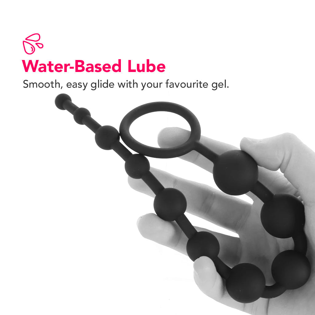 Anal Adventures Platinum Silicone Anal Beads Anal Sex Toys > Anal Beads