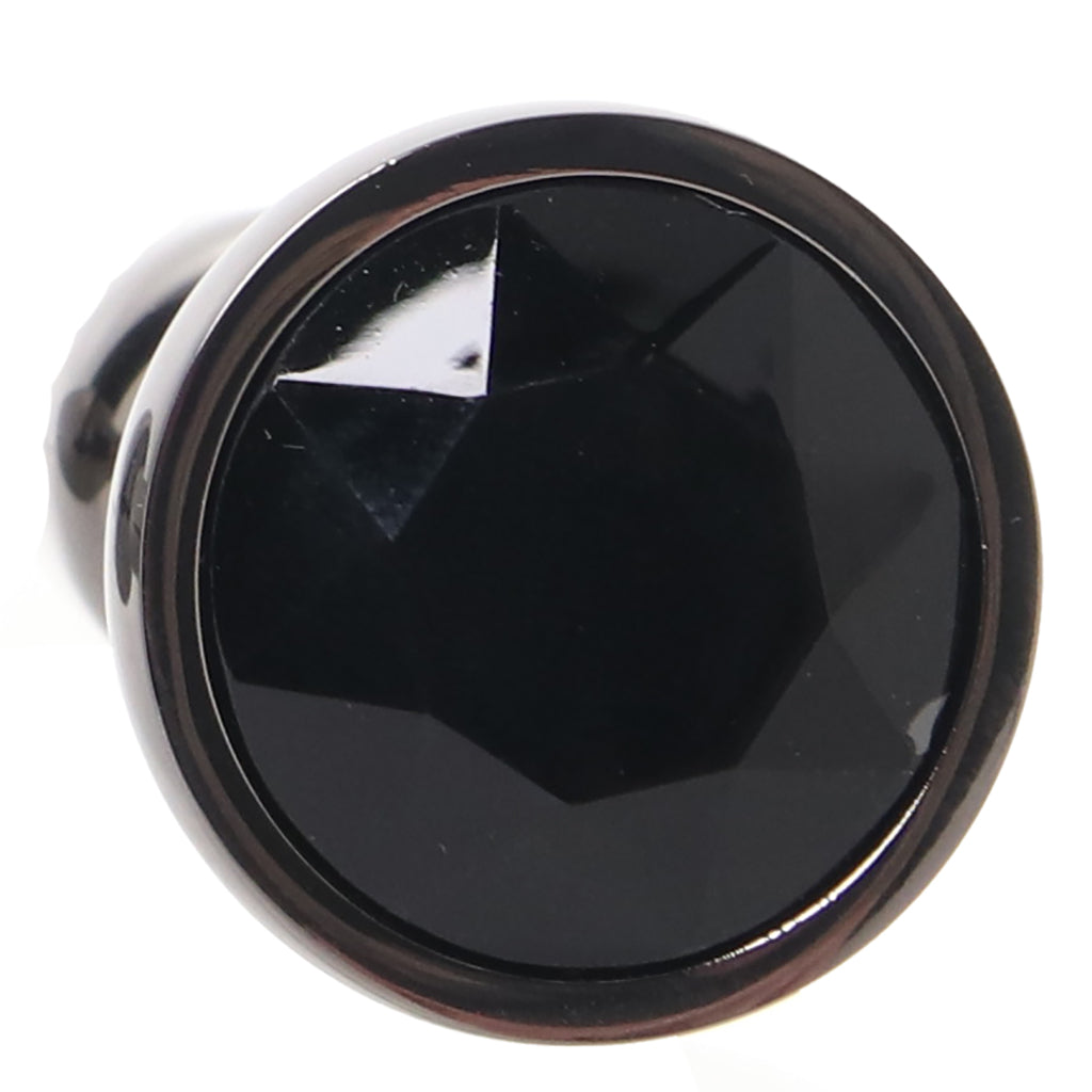 Rear Assets Small Tapered Butt Plug in Gunmetal Anal Sex Toys > Butt Plugs
